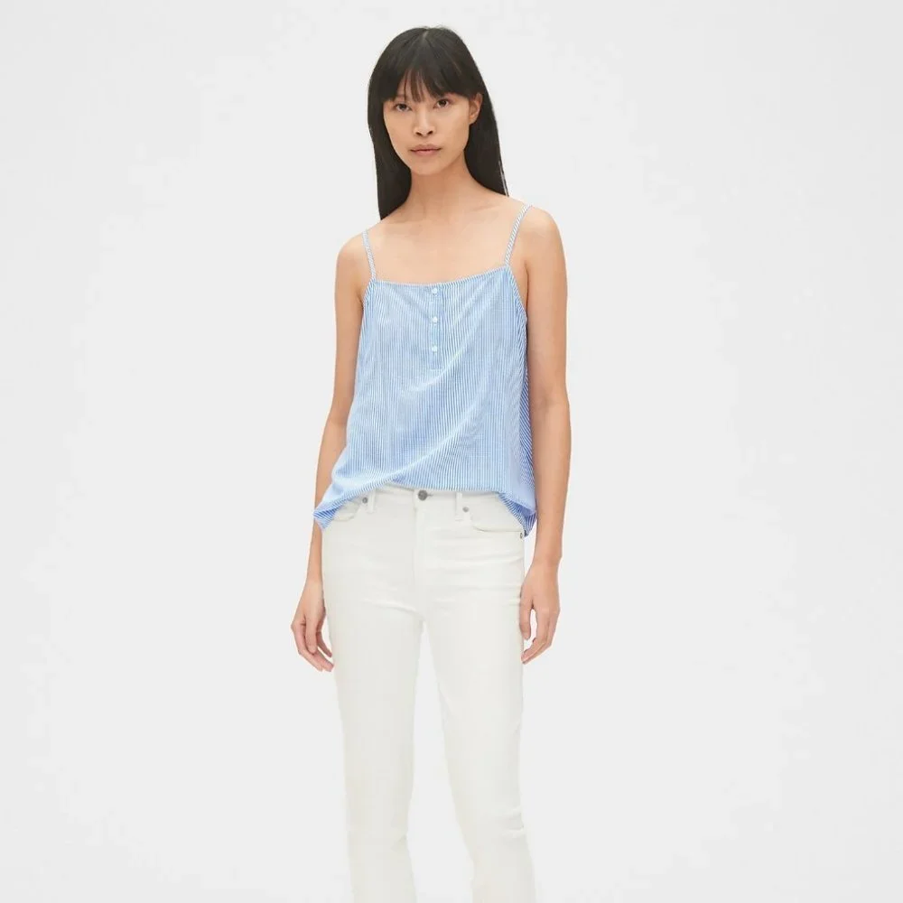 GAP Button-Front Cami - Picture 3 of 7